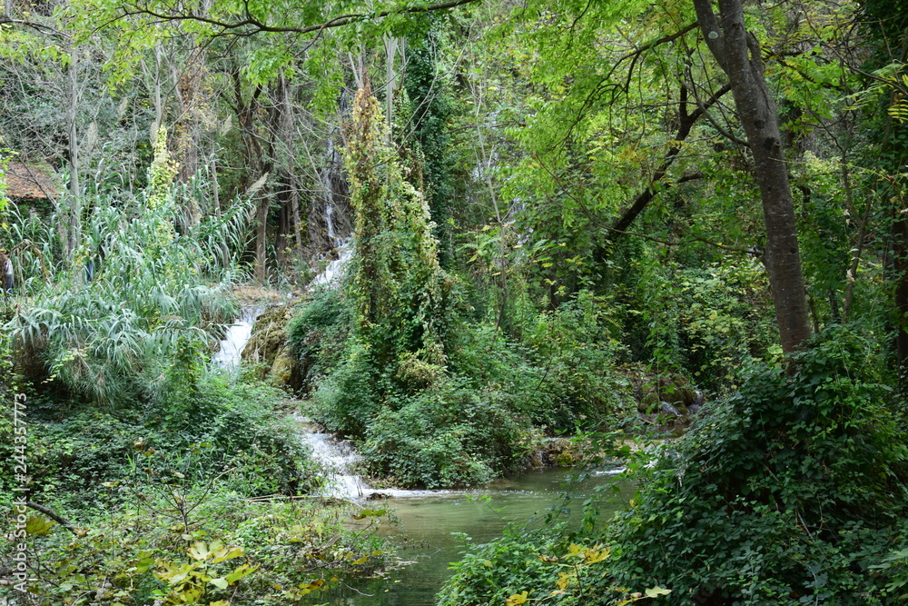 Wall mural national park krka in croatia