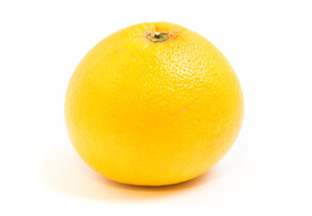 grapefruit on a white background