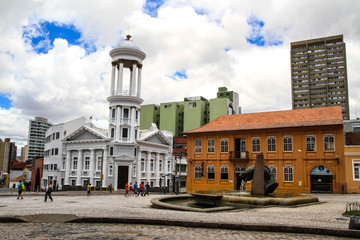 Stadtbild von Curitiba in Brasilien