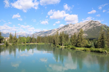 Summer On The Bow River, Banff National Park, Alberta