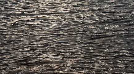 Riflessi del tramonto sul mare (Sardegna)