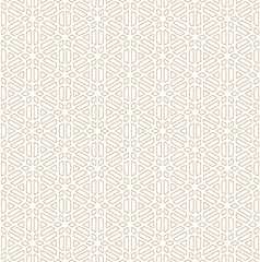 Seamless pattern based on Japanese ornament Kumiko