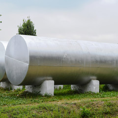 Silver tanks for storage of fertilizers