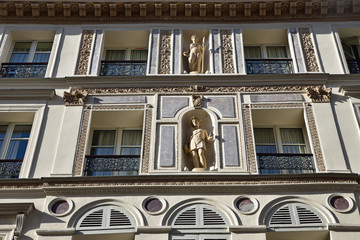 Obraz premium Immeuble de caractère à Paris, France