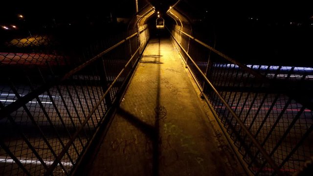 Footbridge South San Francisco Timelapse