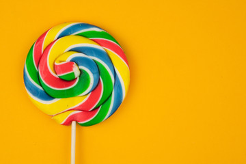 colored lollipop 