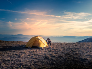 Camping at 10,000 Feet