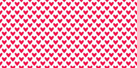 Hand drawn background with colored hearts. Seamless grungy wallpaper on surface. Abstract texture with love signs. Lovely pattern. Print for banner, flyer or poster. Colorful illustration