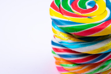 Fototapeta na wymiar colored lollipop 