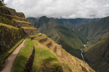 Fototapeta na wymiar Stätten der Kultur der Inka in Peru