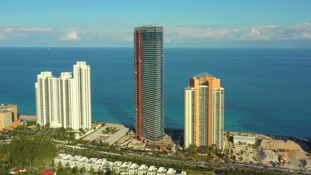 Armani Casa Sunny Isles Beach aerial video