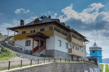 Fototapeta na wymiar Monastery St. John Iacob - Corlateni, Pojorata, Suceava , Romania,2017