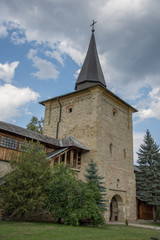 Vatra Moldovitei, Romania, Moldovita Monastery,September ,2017,inner  yard