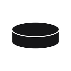 Hockey puck icon
