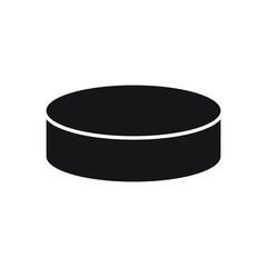 Hockey puck icon