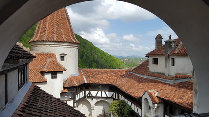 Bran Castle ,Transylvania, region of central Romania,2017