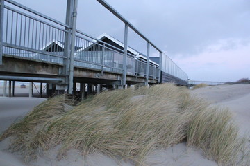 Dunes at the coast of the North Sea