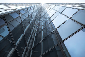 tour immeuble banque business construction architecture vitre verrière travailler bureau reflet perspective