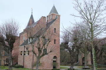Obraz premium Castle in Burgh-Haamstede
