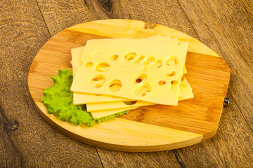 Sliced cheese