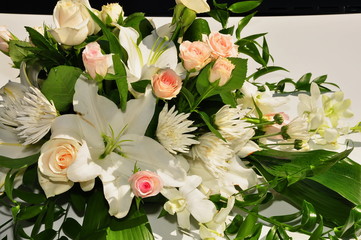 the bride's bouquet ,detail