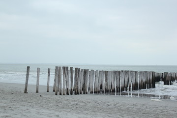 Endless path into the sea