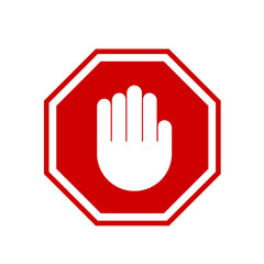 the stop sign is prohibited