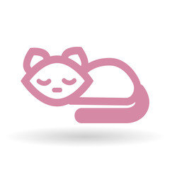 Detailed cat icon