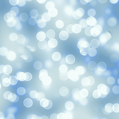 light blue bokeh circles background social media template