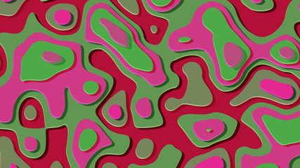 Background in paper style. Abstract colorful background.