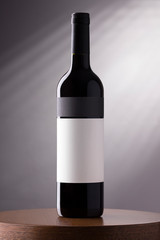 bottle of red wine