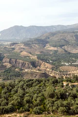 Fototapeten Mountains of the Sierra de Cazorla in the Spanish province of Jaen on a sunny day. © Tomas