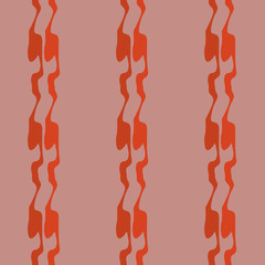 Seamless pattern background of multicolored lines with scribbler.