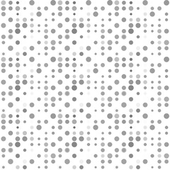 Seamless abstract pattern background with a variety of colored circles.