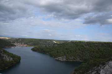 Obraz premium National park Krka in Croatia