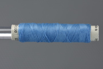 sewing thread blue