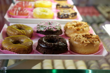 The doughnuts look delicious.