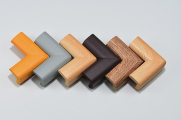 six Protective corners for furniture