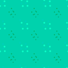 Seamless background pattern with various colored circles.