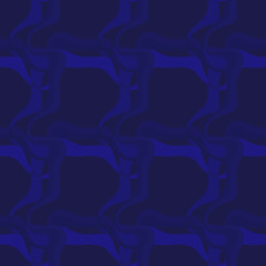 Seamless pattern background with multi-colored wavy lines.