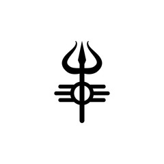 religion symbol, Shiva icon. Element of religion symbol illustration. Signs and symbols icon can be used for web, logo, mobile app, UI, UX
