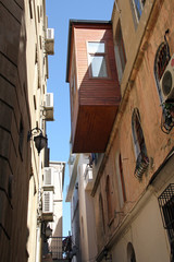 Lane / Narrow Lane in the historic district of Baku, Azerbaijan
