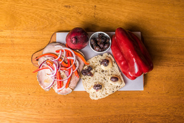 Tabla de verduras