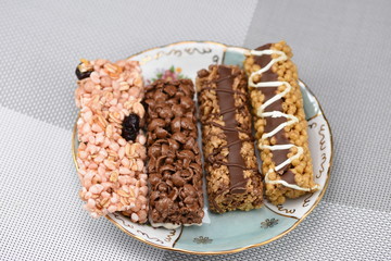 ,Cereal Bars, Muesli, Fitness, Nuts, Seeds Studio Photo