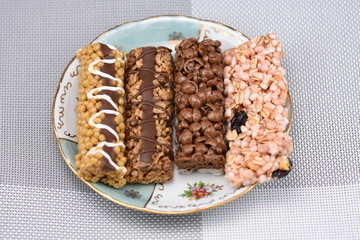 ,Cereal Bars, Muesli, Fitness, Nuts, Seeds Studio Photo