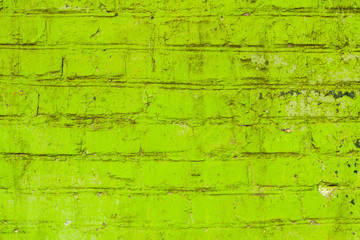 green decoration brickwork background