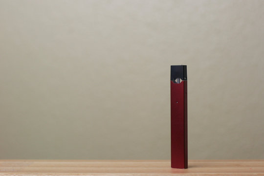 Red E-Cigarette Vape Device