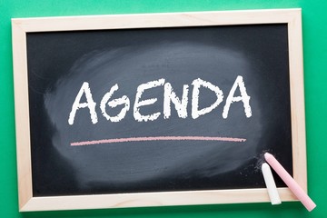 Agenda Word Concept