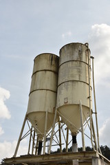 agricultural silos for the storage of feed