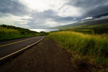 Fototapeta na wymiar Road to Hana landscape in Maui, Hawaii